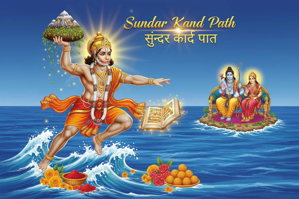 Sundar Kand Path at Home - Pandit Visit for Hanuman Puja | Book Priest - RamKart