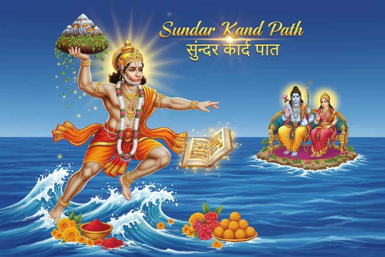 Sundar Kand Path at Home - Pandit Visit for Hanuman Puja | Book Priest