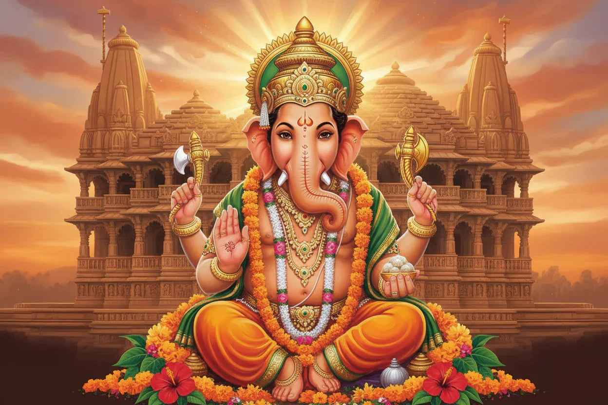 Ganesh Chaturthi Puja - Online Booking with Live Streaming