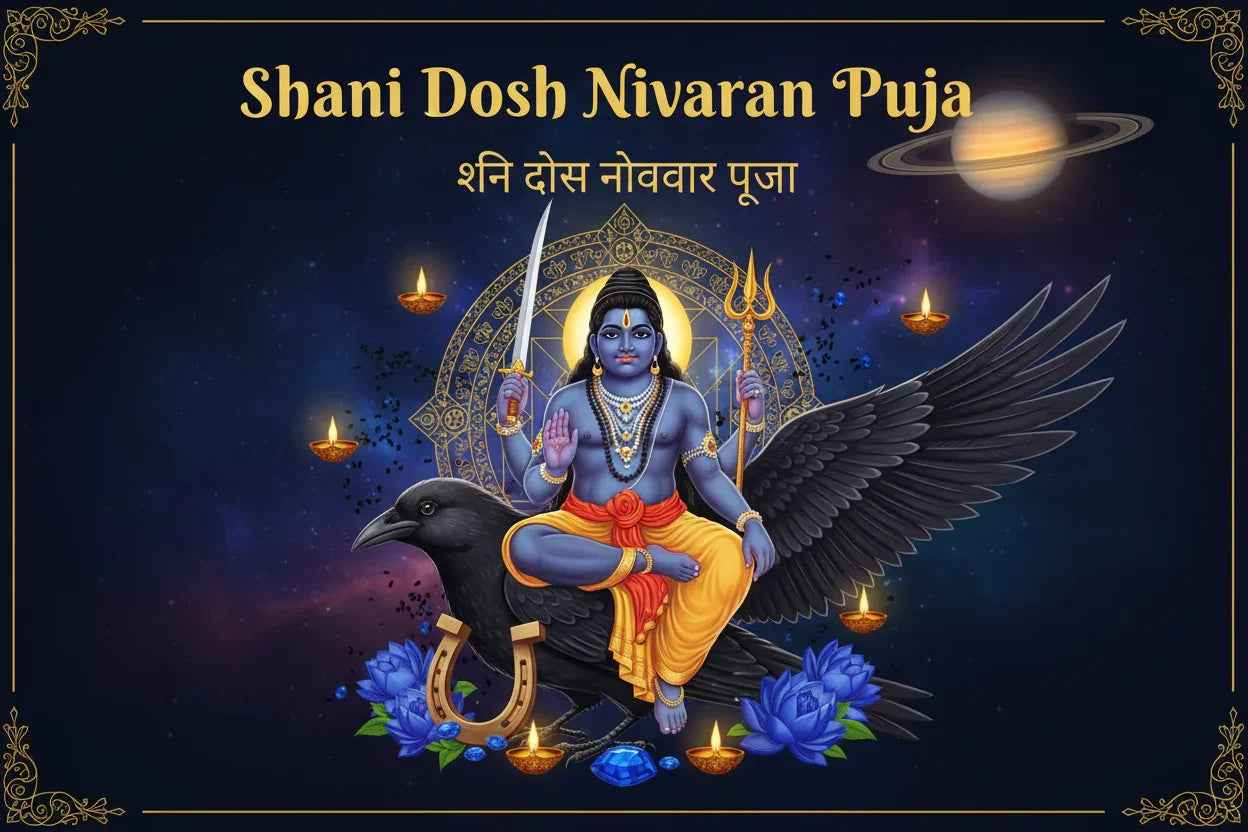 Shani Dosh Nivaran Puja - Online Saturn Remedy with Live Streaming