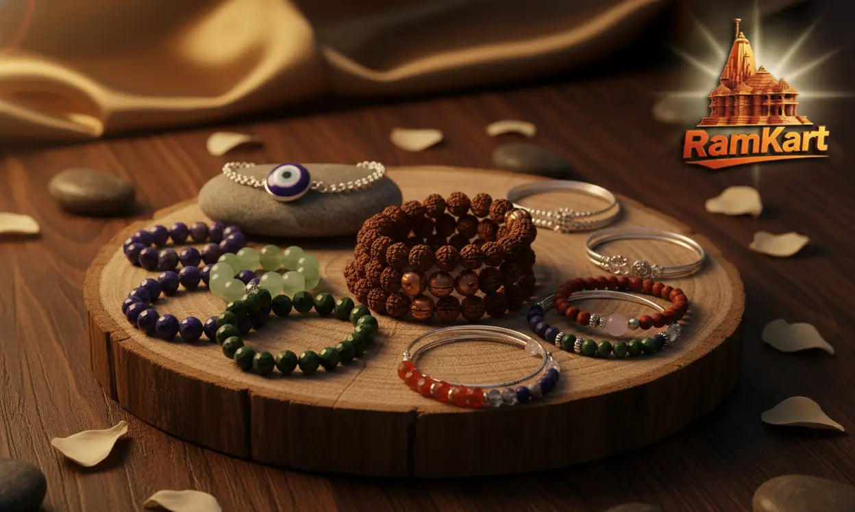 Authentic Rudraksha, Gemstone & Healing Bracelets – RamKart - RamKart
