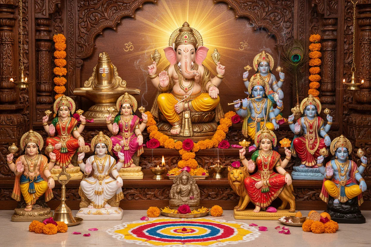 Hindu God Statues and Divine Idols