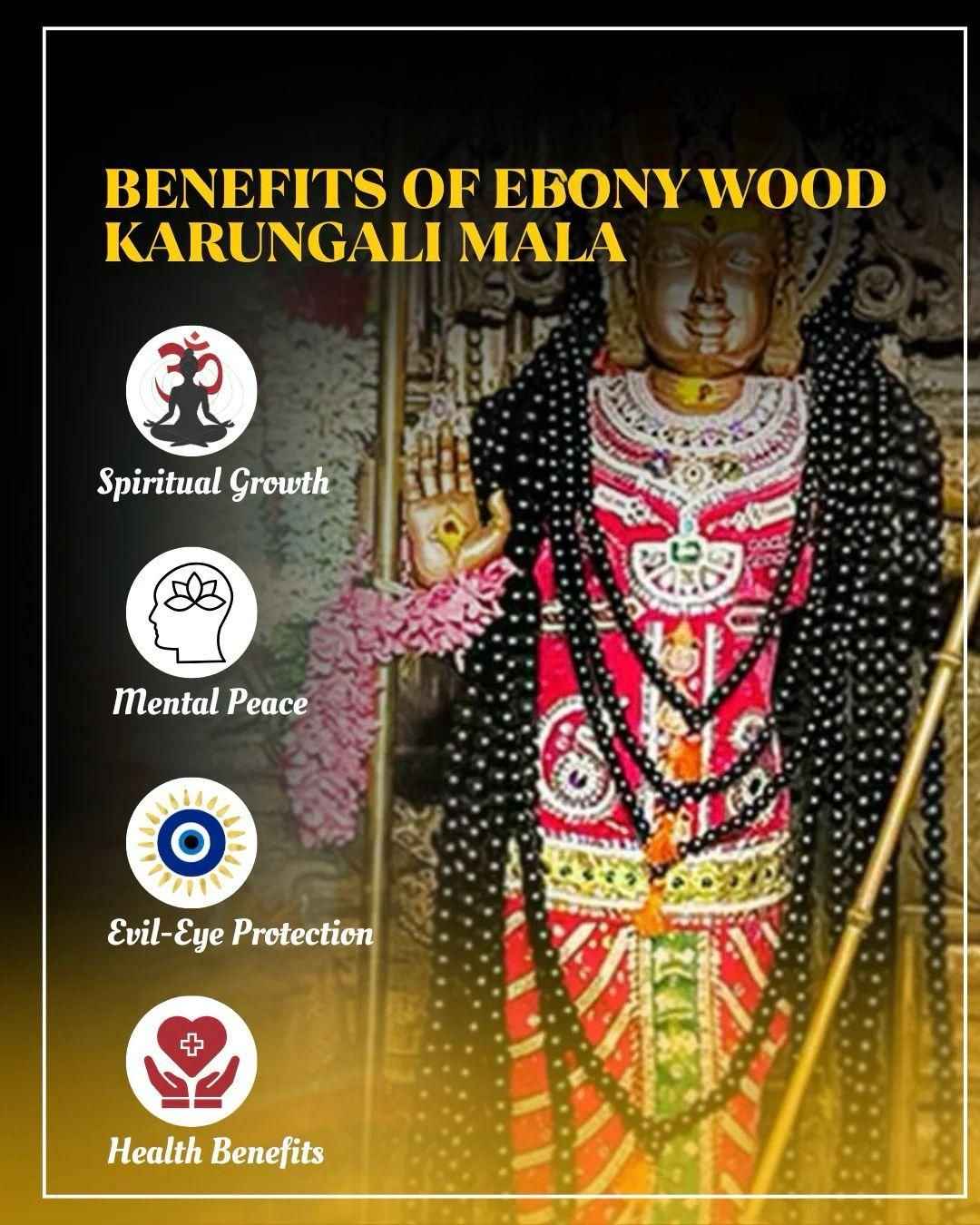 Original Karungali Mala 108 Beads