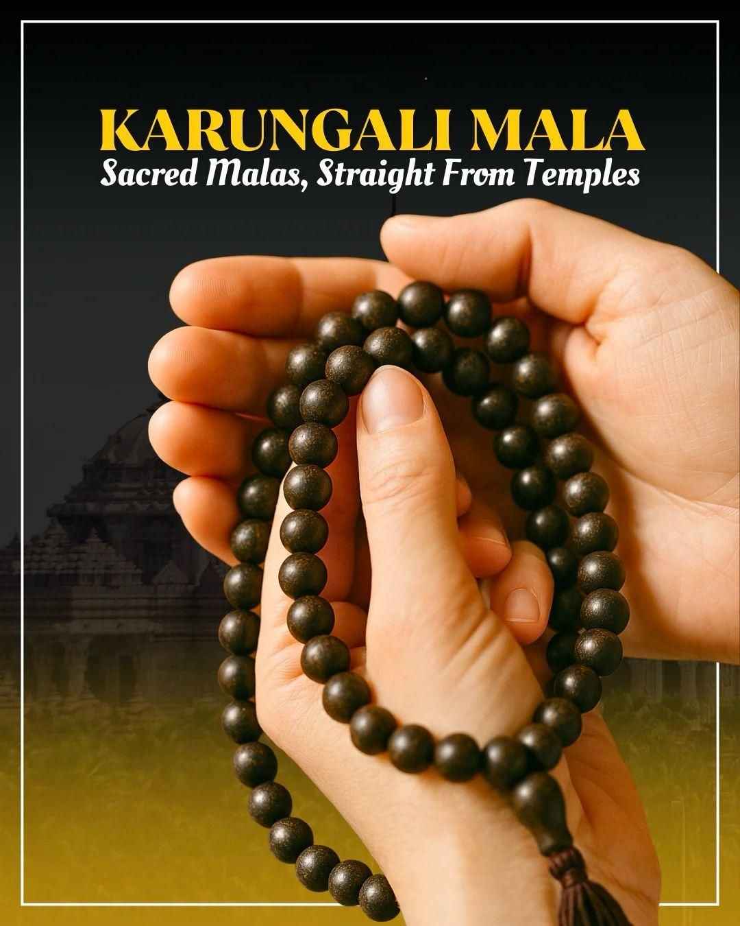 Original Karungali Mala 108 Beads