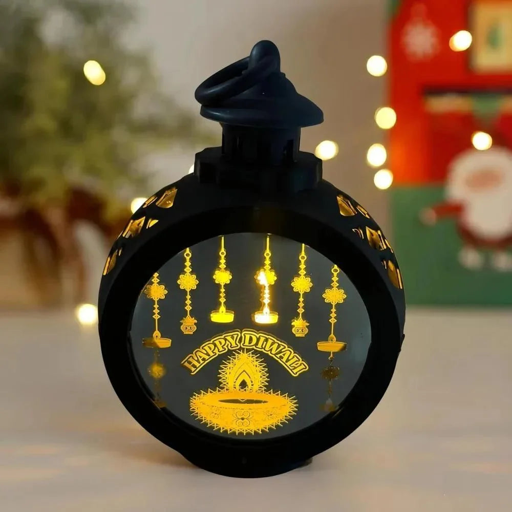 Ganesh Ji Lantern Lights for Diwali | Festive Decoration Lights - Divine Blessings (327g) - RamKart