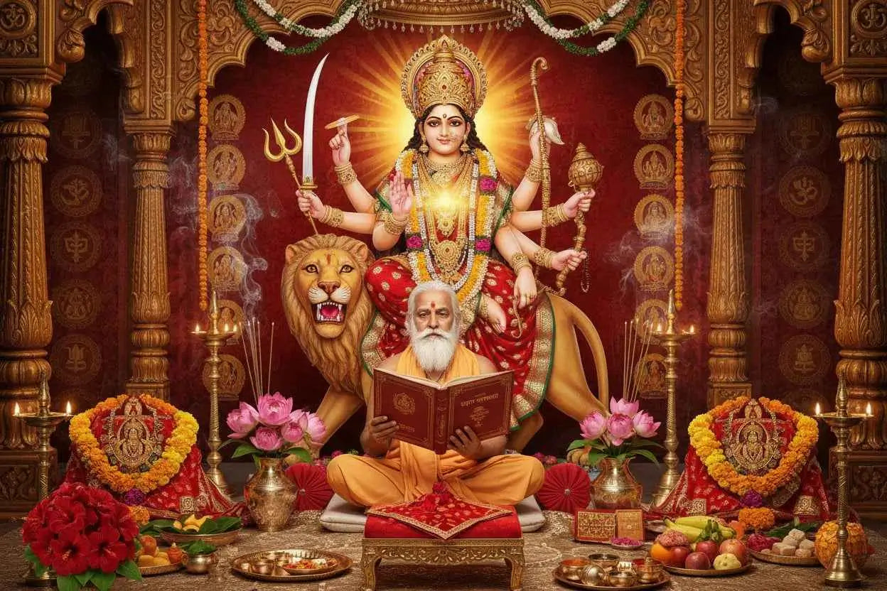 Durga Saptashati Path - Online Devi Mahatmya Recitation with Live Streaming | RamKart