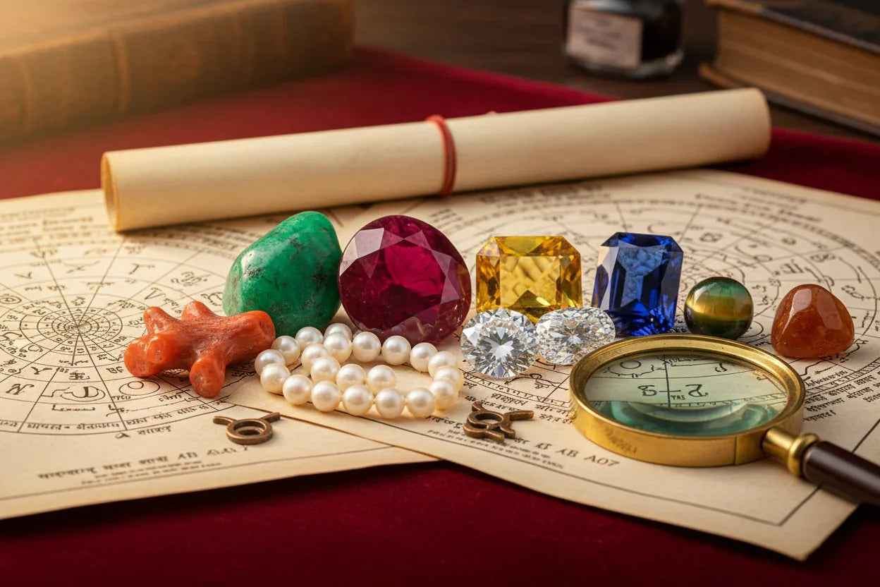 Gemstone Recommendation Online - Personalized Vedic Astrology Gemstone Consultation