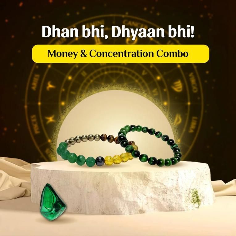 Money Magnet crystal Bracelet – Pyrite, Citrine & Green Aventurine