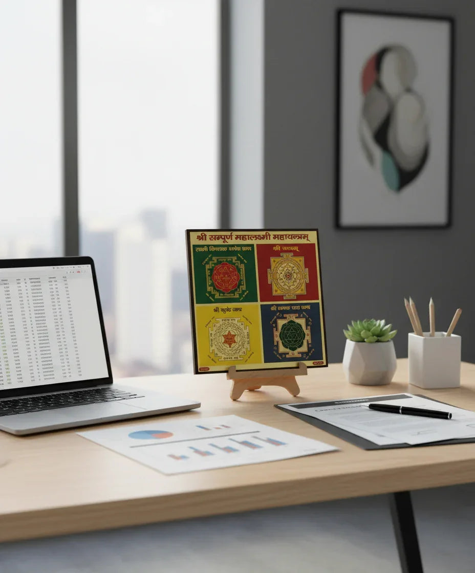 Original Sampurna Mahalaxmi Yantra for home and office