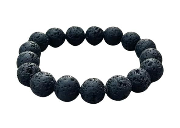 Shani Dev lava stone bracelet for Saturn remedy – RamKart