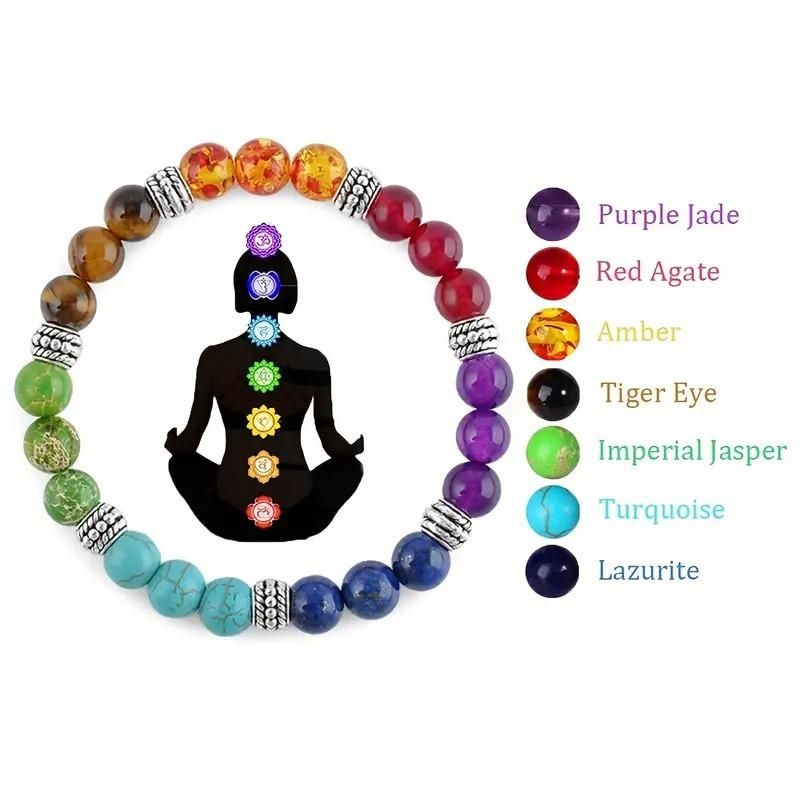 chakra balancing bracelet for meditation yoga and energy healing
