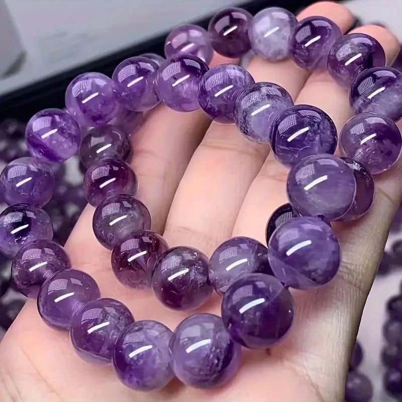 high quality amethyst inspired crystal bracelet beads
