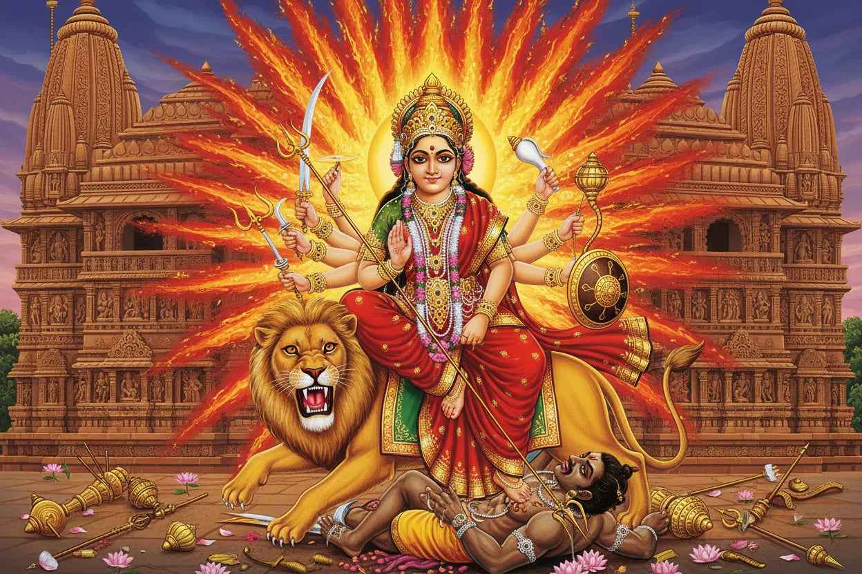 Navratri Durga Puja - 9 Days Online Puja with Live Streaming