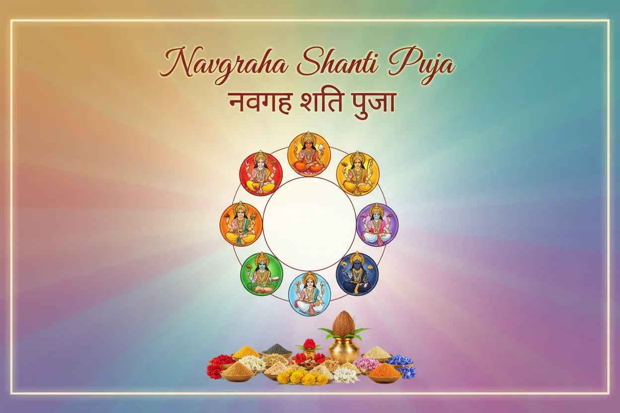 Navgraha Shanti Puja at Home - Pandit Visit for Planetary Peace | Book Priest - RamKart
