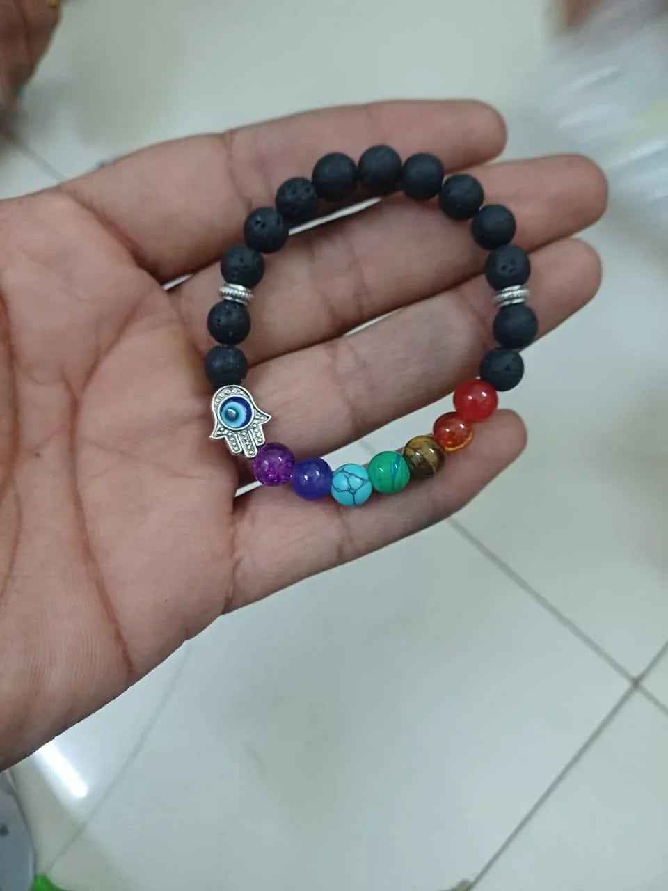 mens chakra bracelet - RamKart