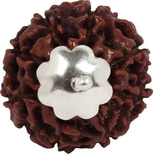 silver cap for rudraksha