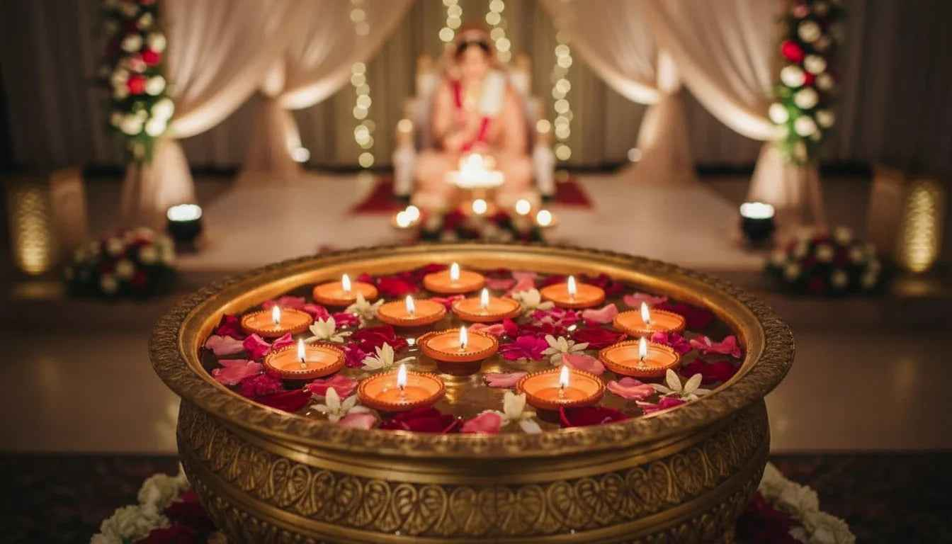 LED Water Sensor Floating Diyas - Reusable Decorative Lights for Diwali & Festivals (Pack of 6/12/18/24)